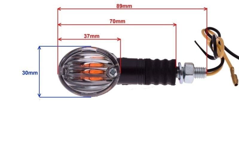 Kierunkowskaz owal jasny uniwersalny