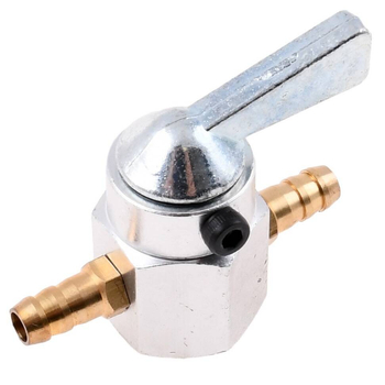 Kranik przepływowy uniwersalny 6mm srebrny Racing Force