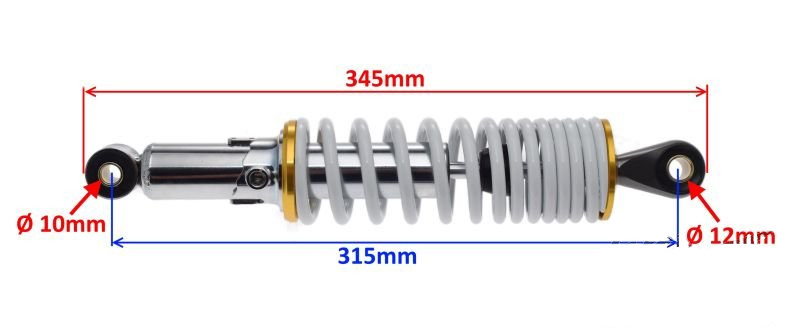 Amortyzator junak 904 komplet zamiennik J1266101