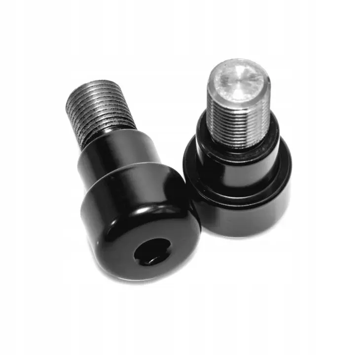 Końcówki ciężarki kierownicy czarne Yamaha MT 07 XSR 700 Majesty 400