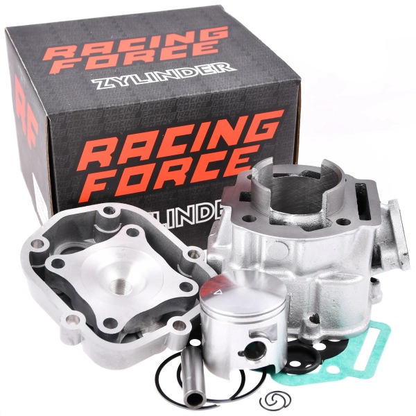 Cylinder Malinka 90cc srebrny 47mm Derbi D50B0 LC