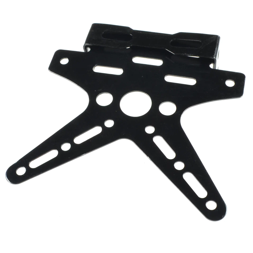 Uchwyt tablicy rejestracyjnej czarny do motocykla motoroweru Racing Force