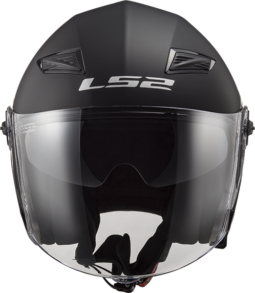 Kask LS2 z Szybą przyciemniającą Otwarty na Skuter OF569 Track MAT
