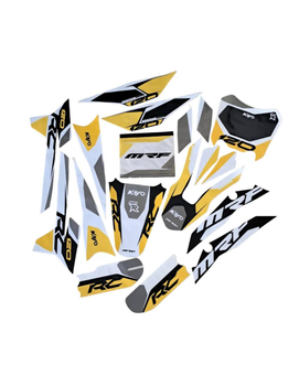 Okleina komplet naklejek pitbike MRF 120 RC 2023