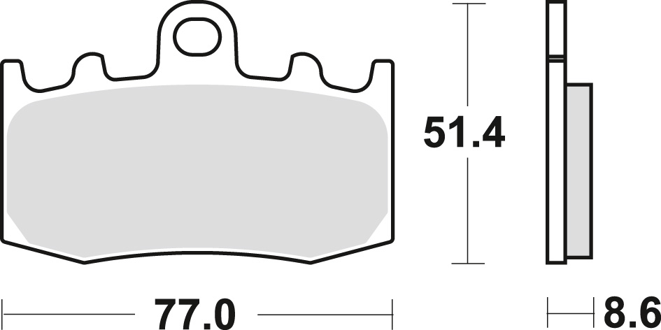 TRW klocki hamulcowe KH335 BMW R 1100 S 01-05