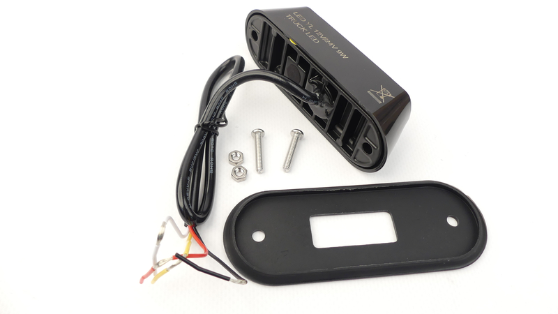 Lampa stroboskopowa 3LED 9W 12-24V R65 R10 ALR