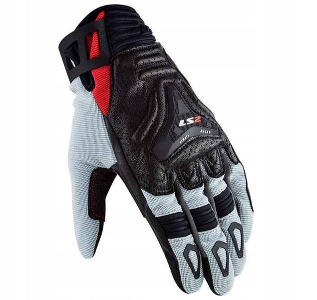 Rękawice motocyklowe LS2 All Terrain Man Black Red