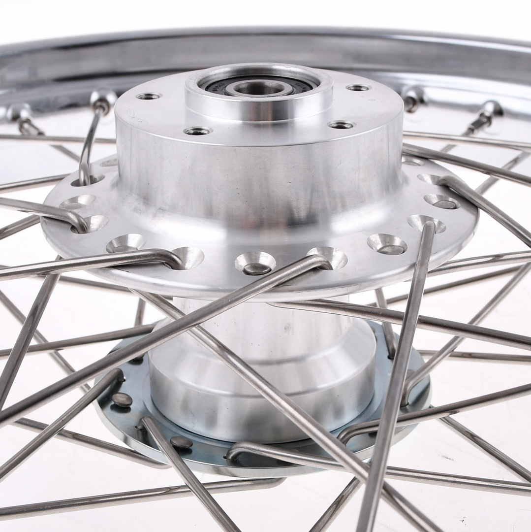 Koło jezdne 1,60x16 Simson S51 chrom inox DPR