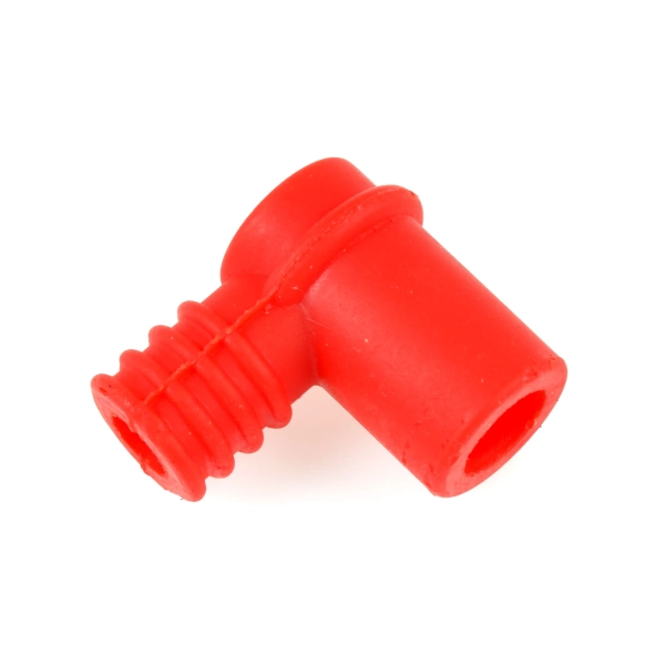 RMS fajka świecy zapłonowej M4 90st. gumowa czerwona