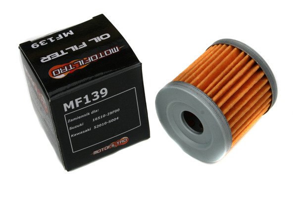 Filtr oleju motofiltro mf139 suzuki drz lt-r lt-z