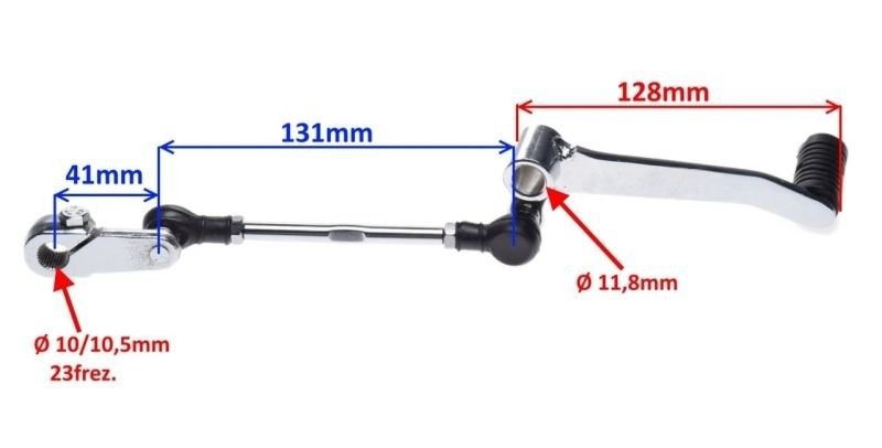 Dźwignia zmiany biegów Router WS50 BARTON FIGHTER FERRO 900 JUNAK 903