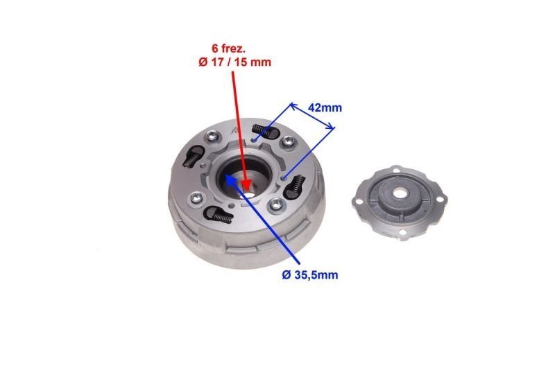 Sprzęgło Cross Quad Atv 110ccm 125ccm Aluminium
