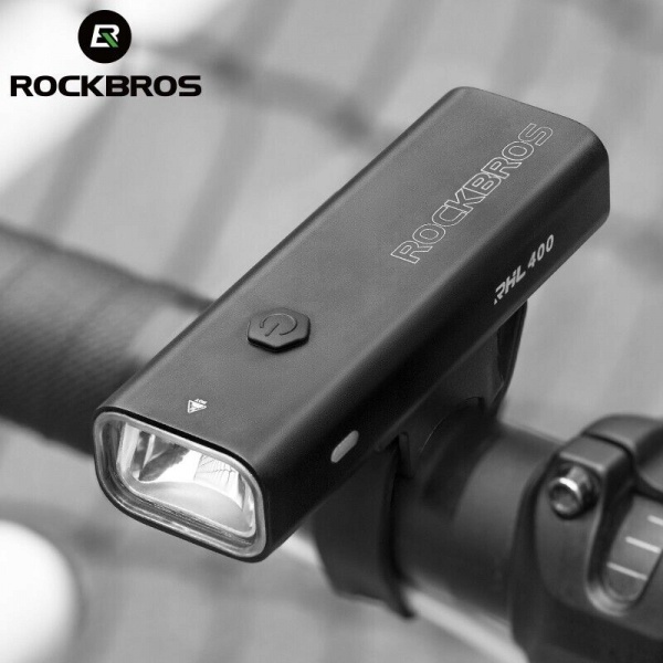 ROCKBROS Lampka rowerowa przednia Led 4 tryby IPX6
