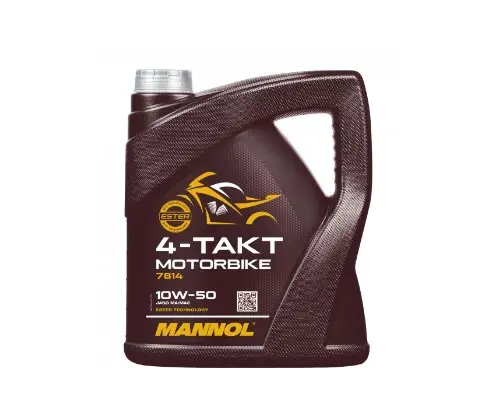 Mannol olej silnikowy 4T Motorbike 10W50 4l Ester + MA2 syntetyczny