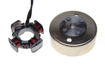 Stator iskrownik 4 cewek 6 przewodów Tgb Suzuki