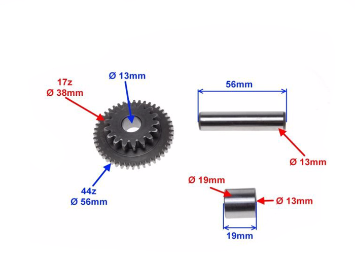 Koło pośrednie rozrusznika Suzuki Gn Gz Dr 125