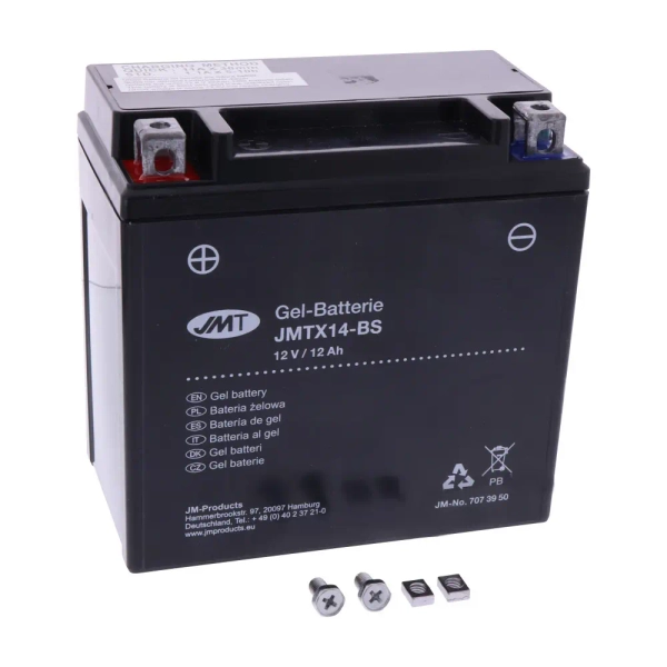 Akumulator żelowy JMT YTX14-BS (WP14-BS)
