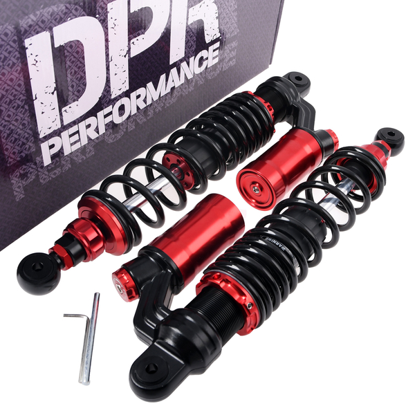 Amortyzatory tył 360mm gazowe czarno czerwone Simson DPR Performance