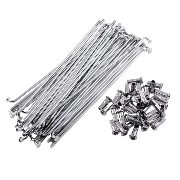 Szprychy koła 17 cali chromowane 36szt 163mm Romet 