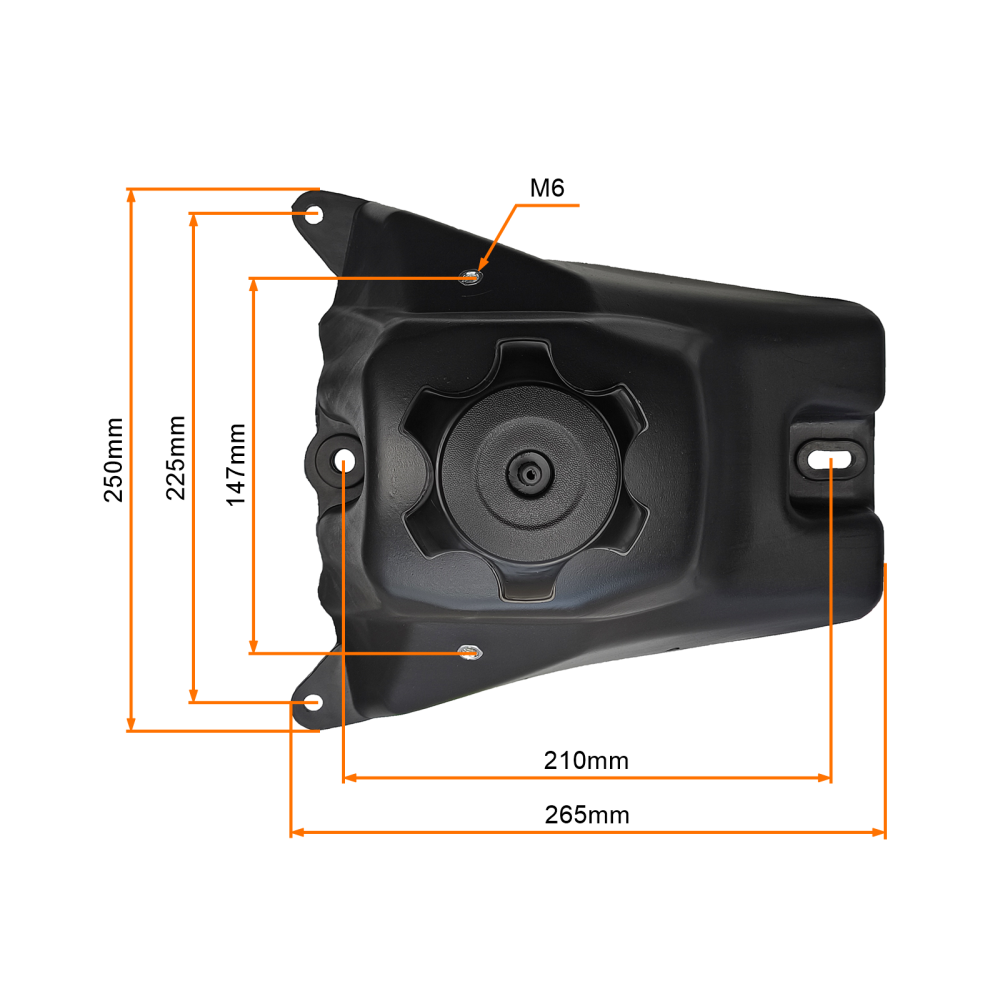 Zbiornik paliwa pitbike MRF Kayo 140 160 SM Honda CRF50 cross 140 XY140