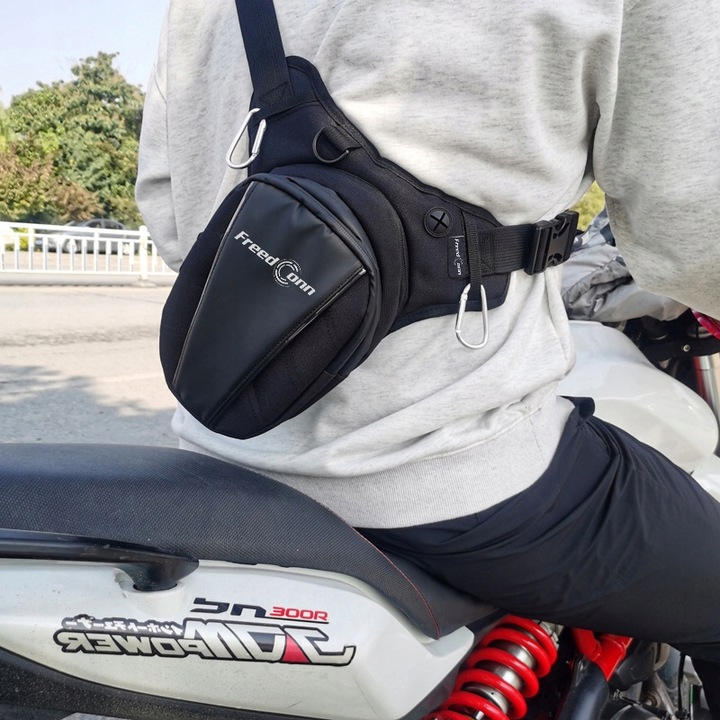 Torba motocyklowa saszetka na nogę udo wodoodporna Freedconn