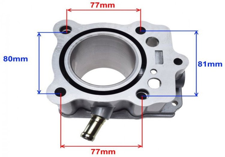 Cylinder 63,50mm quad atv cross loncin