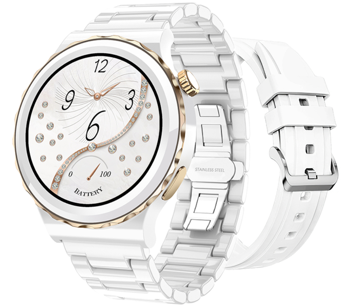 Smartwatch zegarek Rubicon damski RNCE92 tryby sportowe tętno kroki SMS sen