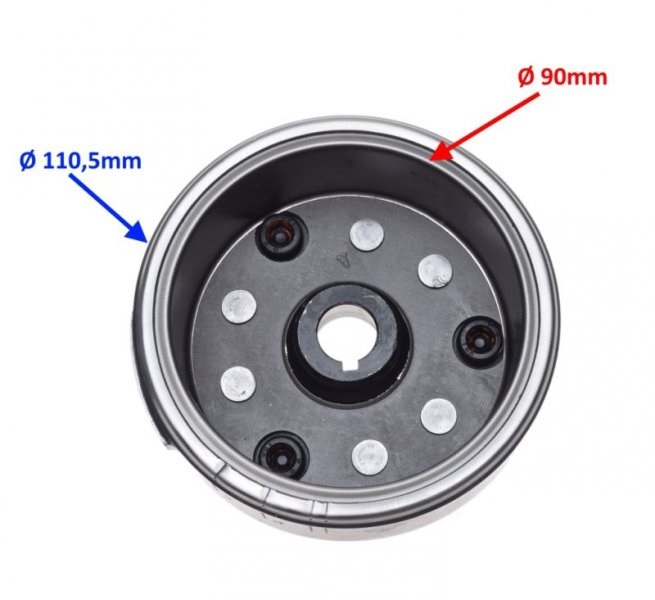 Iskrownik stator z kołem magnesowym silnik LF120