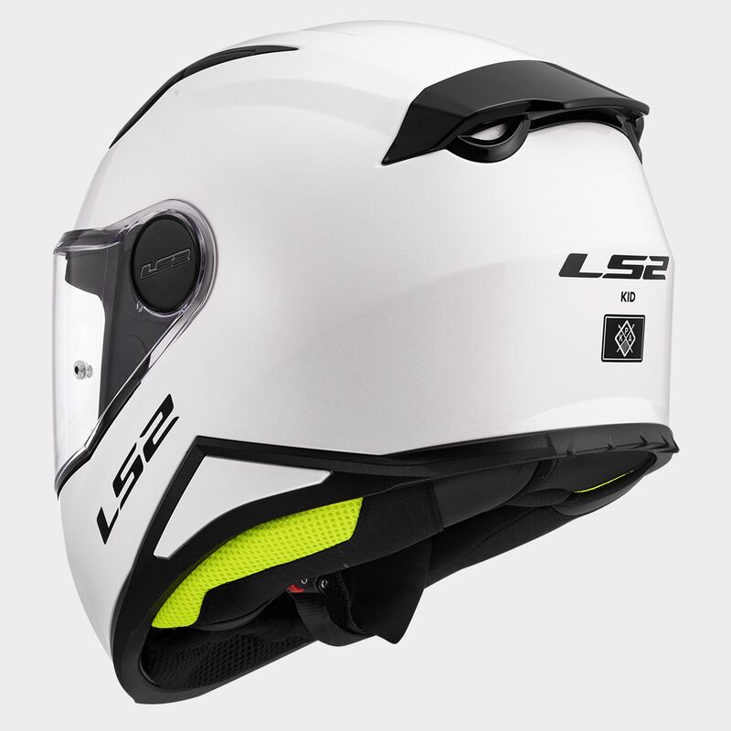 Kask dziecięcy LS2 FF812 Kid Solid White homologacja 22.06