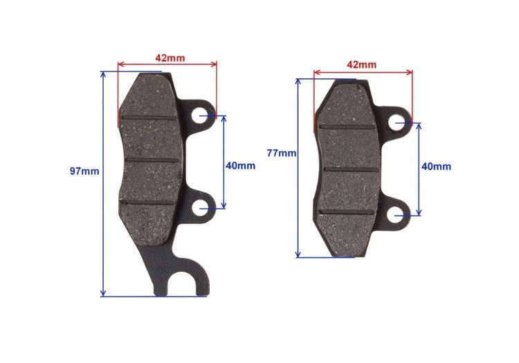 Klocki hamulcowe kymco agility 4t żbik triad koyot