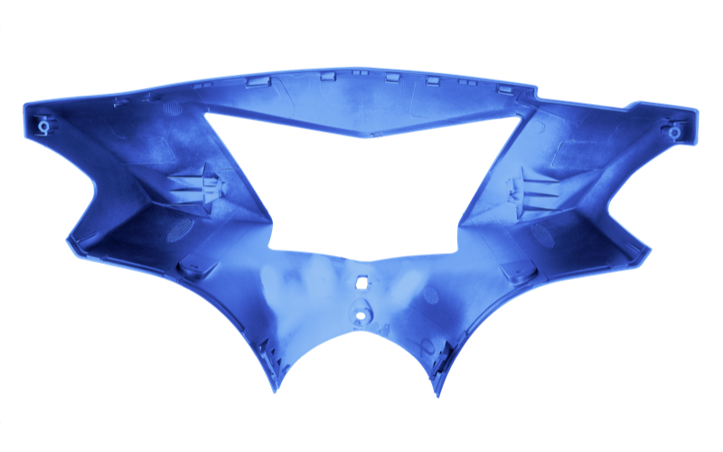 Obudowa owiewka lampy reflektora przód niebieska Barton Scalpel