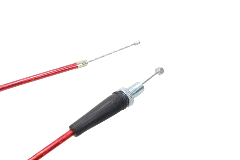 Linka gazu 1000mm czerwona cross 150 200