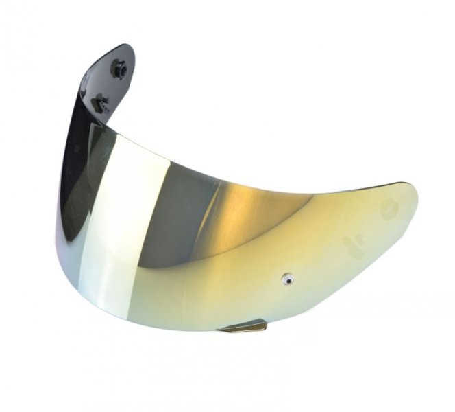 Szyba kasku LS2 FF384 FF351 FF352 FF369 lustrzana złota pod pinlock