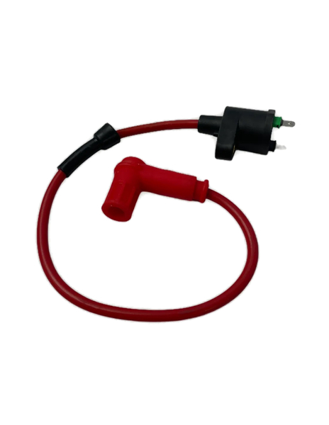 Cewka zapłonowa + fajka czerwona CDI pitbike MRF HQ RC SM TTR Kayo TS TD TT