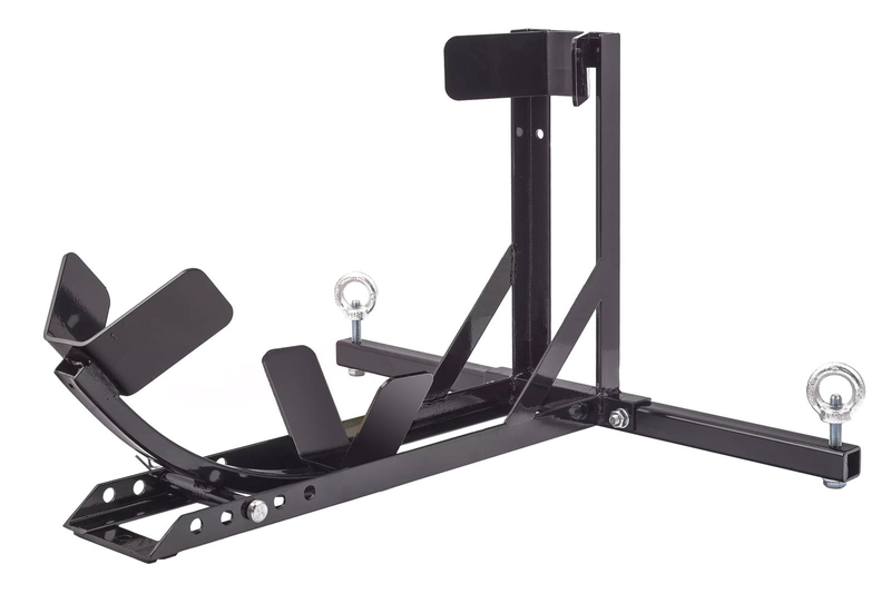 Biketec stojak uchwyt podnośnik pod przednią oponę koło motocykla czarny