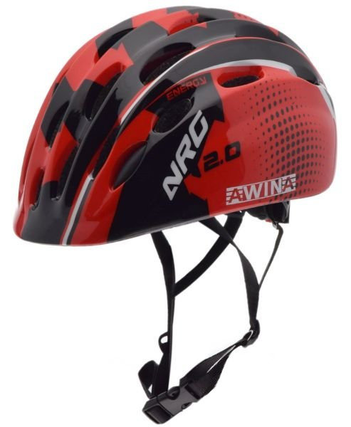 Kask rowerowy awina by moon dziecięcy m czerwony
