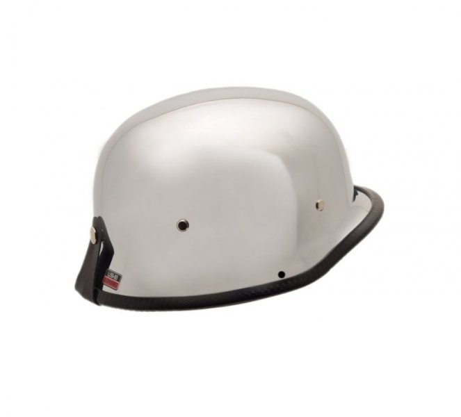 Kask otwarty hełm niemiecki german orzeszek chrom