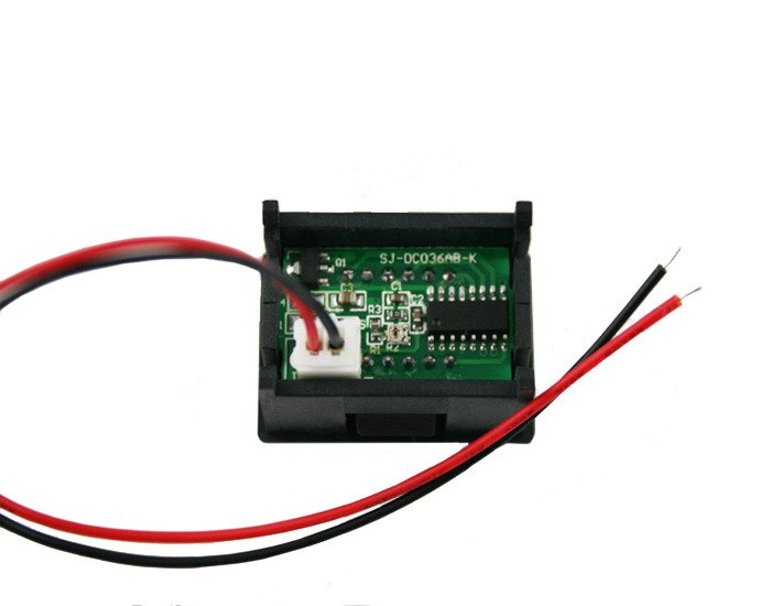 Wskaźnik wyświetlacz napięcia woltomierz 2.5-30v