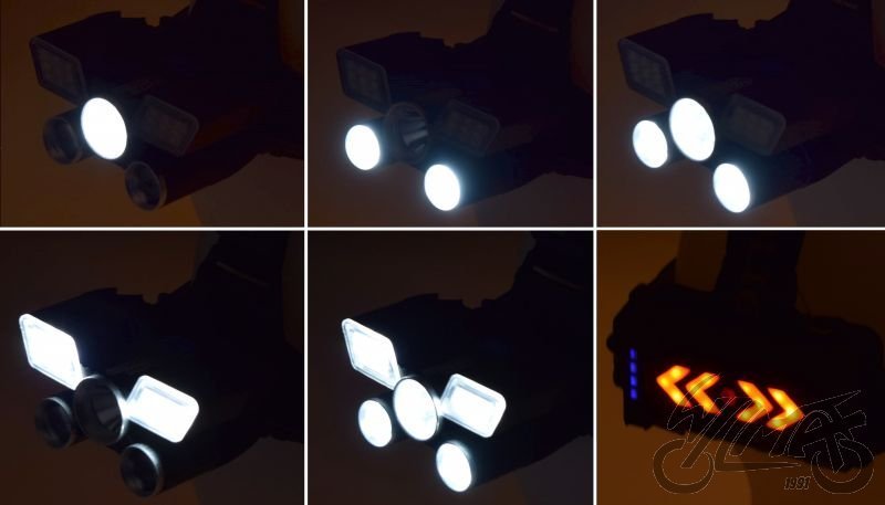 Latarka Czołowa LED Kemping Rower Warsztat Namiot