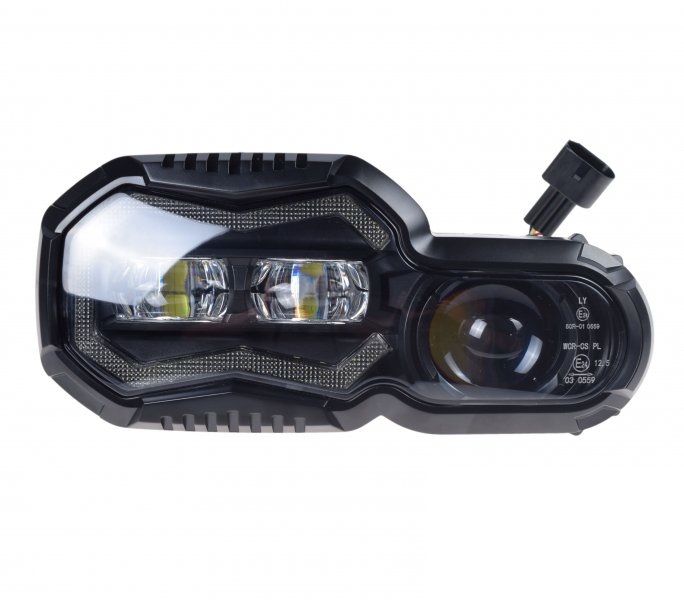 Lampa Led przód BMW F650GS F700GS F800R F800GS homologacja E24