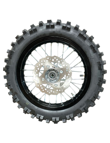 Koło 1.85x14 tył aluminiowe pitbike Kayo TT125 140 160 190 MRF Pitgang RXF