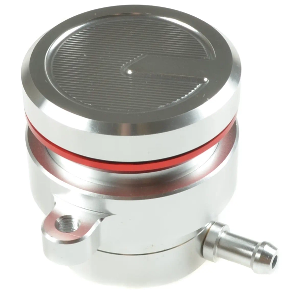 Zbiorniczek płynu hamulcowego uniwersalny aluminiowy srebrny Racing Force