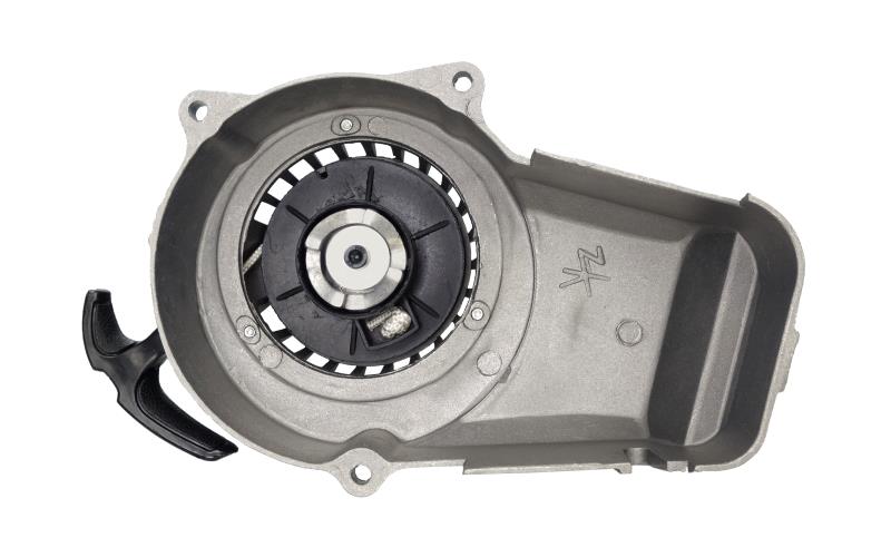 Pokrywa silnika - szarpaka do motoroweru Pocket Bike (aluminiowa)