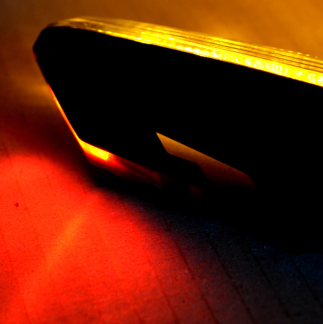 Kierunkowskazy Led Red Light czarne komplet