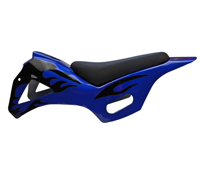 Plastiki owiewki niebieskie siedzenie pocket bike cross dirtbike 49 50 60cc