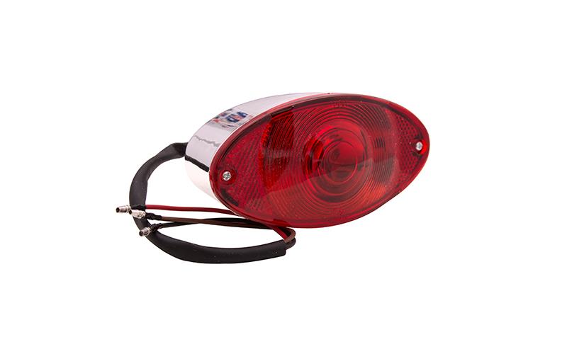 Lampa tylna tył kształt oka uniwersalna Chopper 