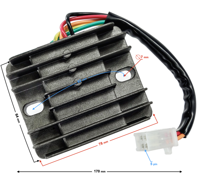 Regulator napięcia quad atv Bashan 200 250 ATV Chińskie