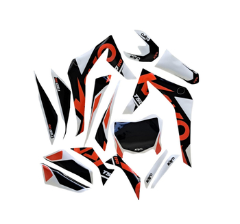 Okleina komplet grafik pitbike Kayo TSD110