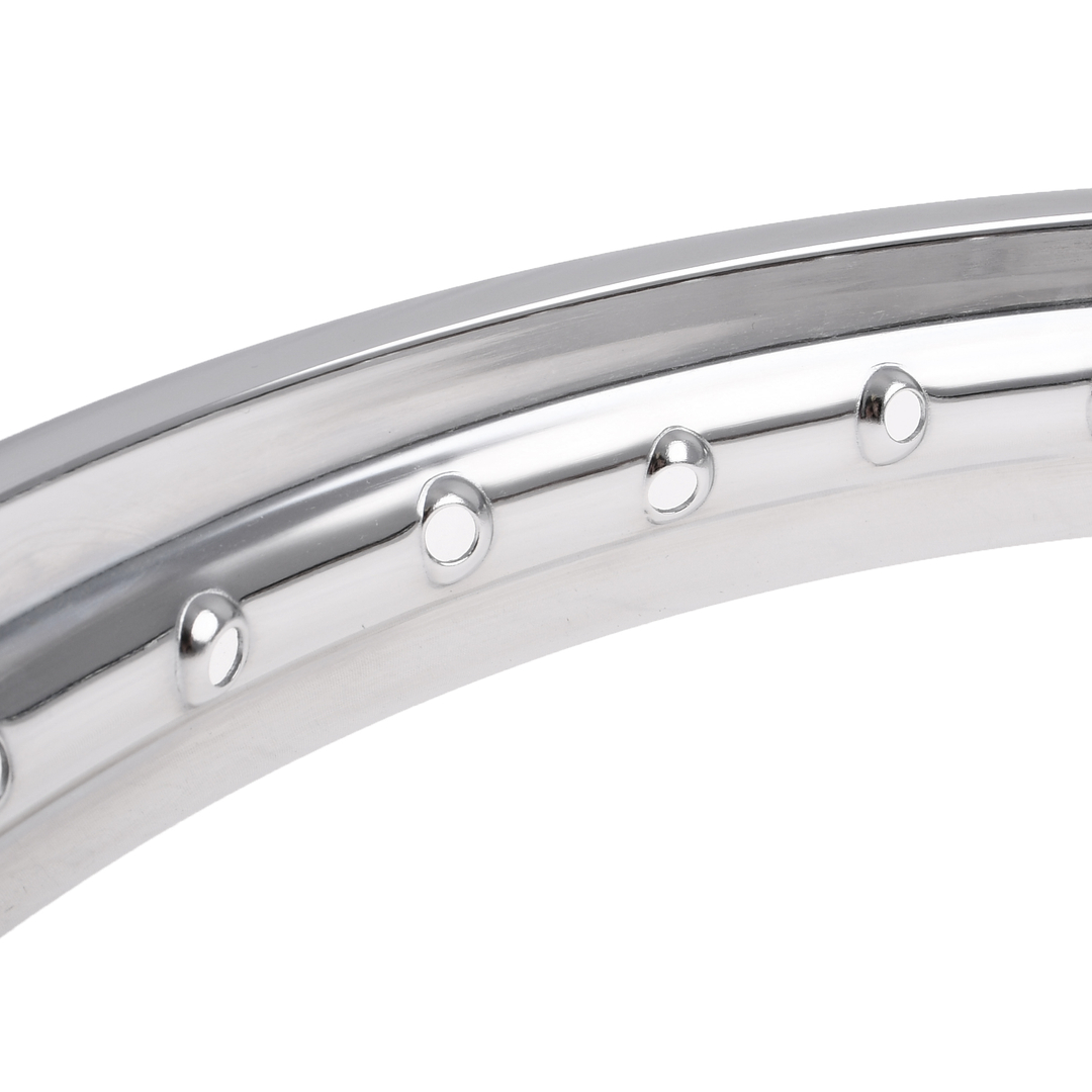 Obręcz koła 17 cali stalowa chromowana zaplot jak w oryginale Romet DPR Classic