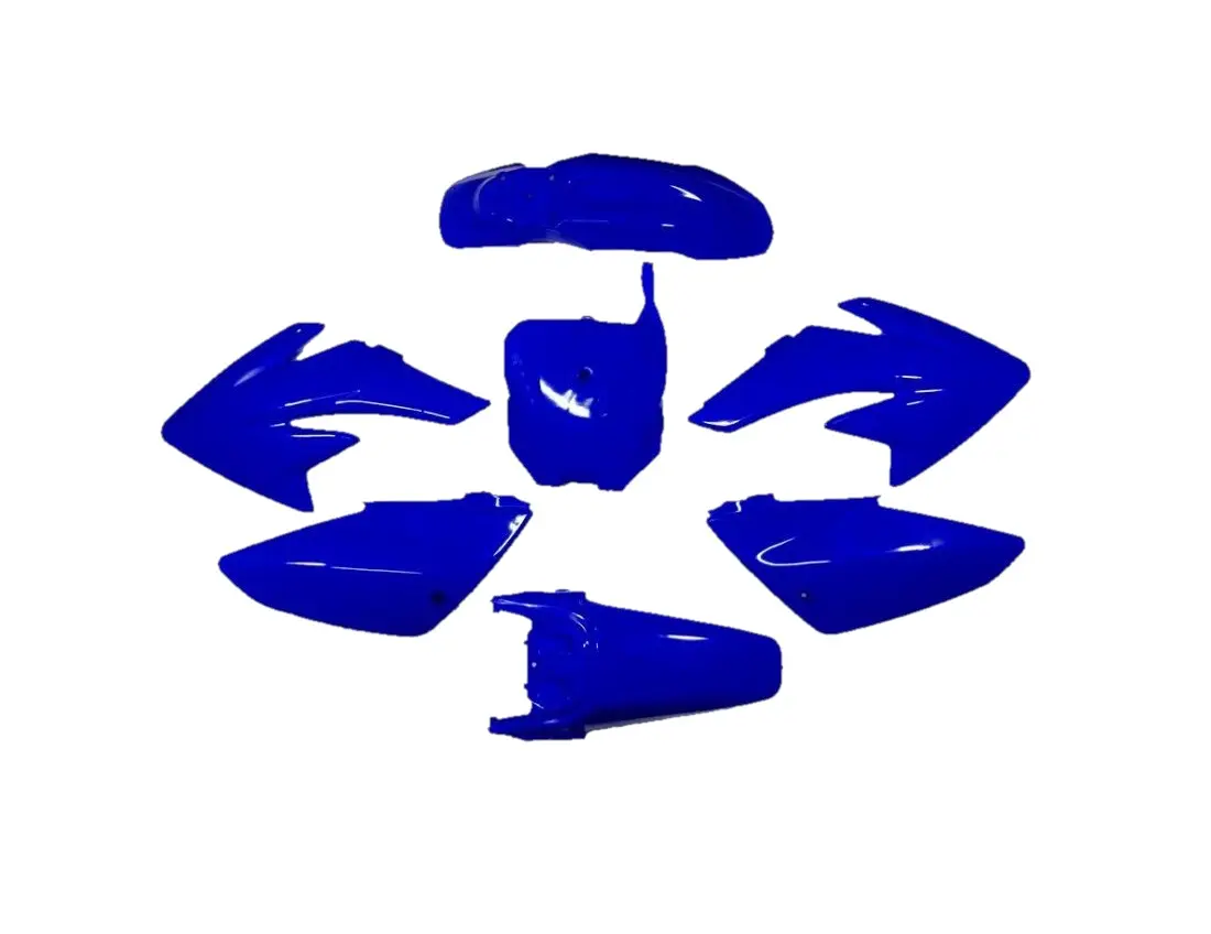 Plastiki CRF70 style niebieskie pitbike MRF 120 140 RC Kayo TT125 140 160 190